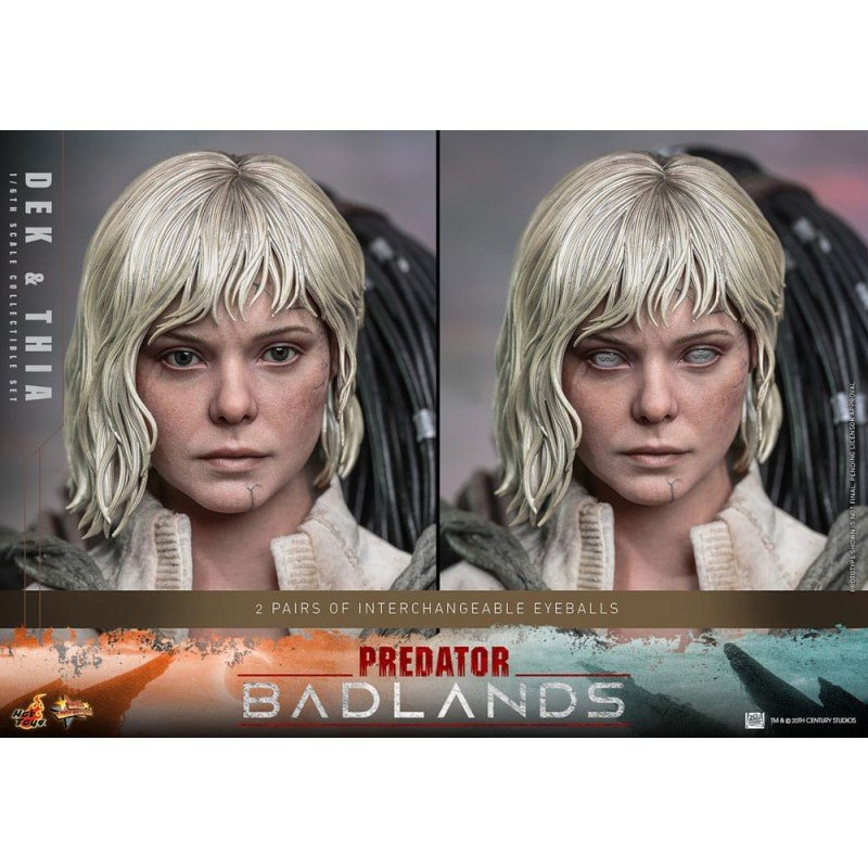 Predator: Badlands figurine Movie Masterpiece 1/6 Dek & Thia 30 cm