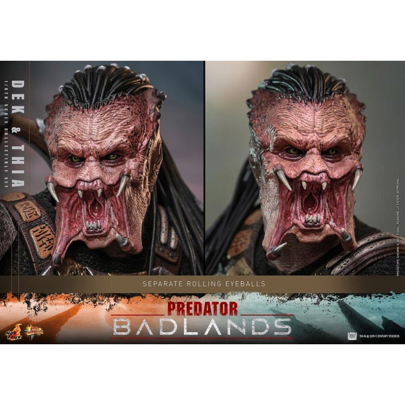 Predator: Badlands figurine Movie Masterpiece 1/6 Dek & Thia 30 cm