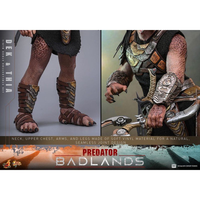 Predator: Badlands figurine Movie Masterpiece 1/6 Dek & Thia 30 cm