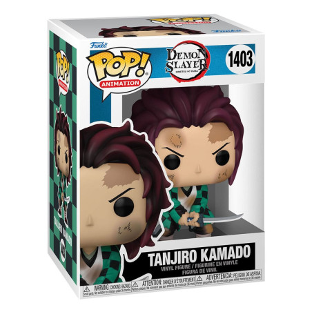 Demon Slayer: Kimetsu no Yaiba Figuur Funko POP! Animatie Vinyl Tanjiro (Training) 9 cm