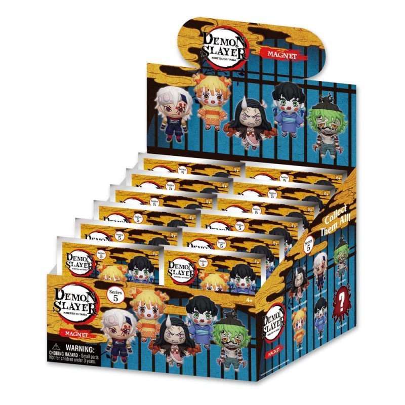 Demon Slayer Blind Pack Magneten Serie 5 Display (12)