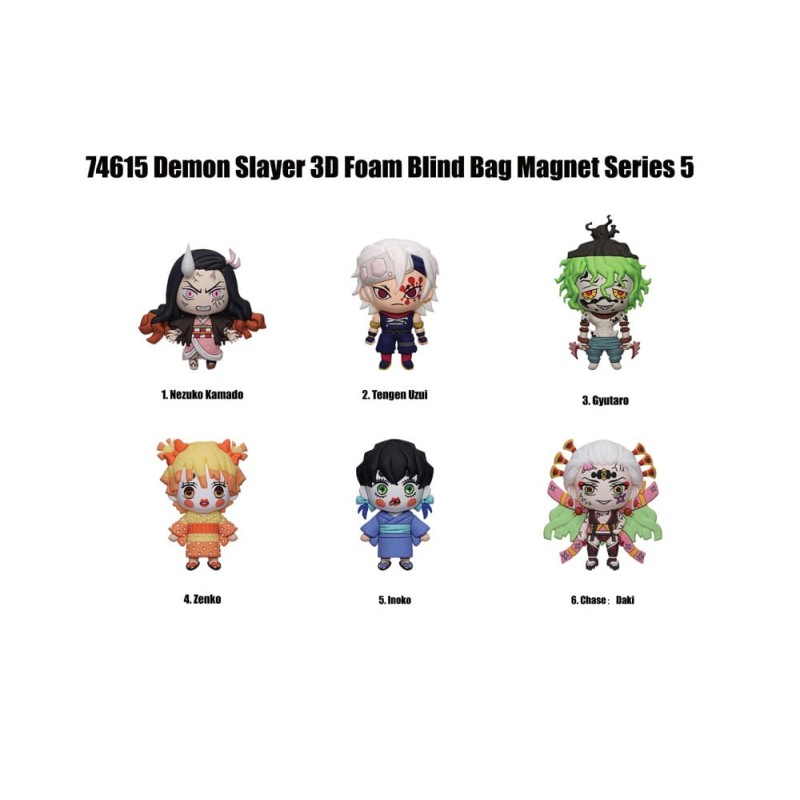Demon Slayer Blind Pack Magneten Serie 5 Display (12)