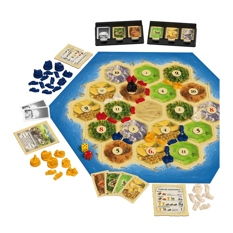 Spel: Catan - Het Basisspel
Uitgever: Kosmos
Engelse versie