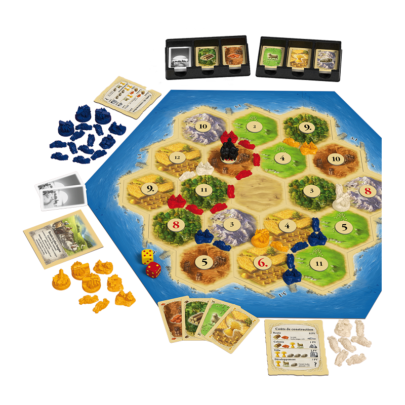 jeu : Catan - Le Jeu de Base
éditeur : Kosmos
version française