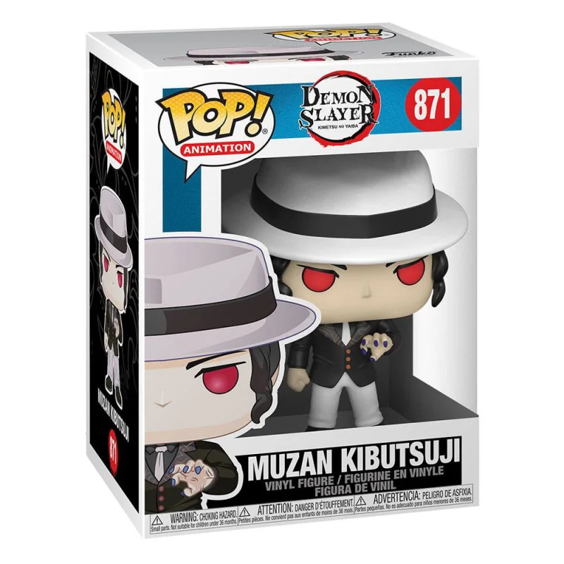 Demon Slayer: Kimetsu no Yaiba Figure Funko POP! Animation Vinyl Muzan Kibutsuji 9 cm | 889698490146