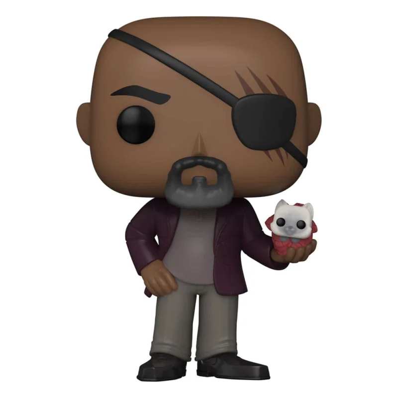 Marvel The Marvels Figure Funko POP! Vinyl Nick Fury 9 cm | 889698676403