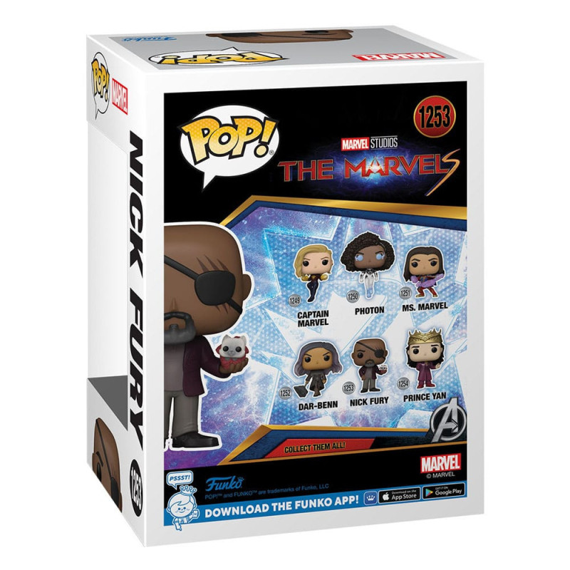 Marvel The Marvels Figurine Funko POP! Vinyl Nick Fury 9 cm