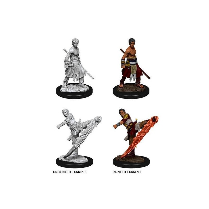 WizKids - D&D Nolzur's Marvelous - Miniatuurschilderij - Halfelf Monnik