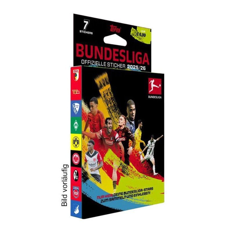 Duits Voetbalkampioenschap 2025/26 Sticker Collectie Eco Pack