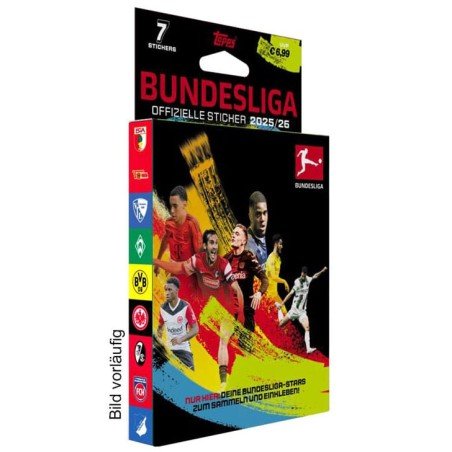 Duits Voetbalkampioenschap 2025/26 Sticker Collectie Eco Pack