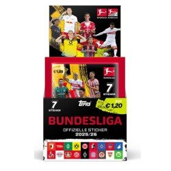 Championnat d'Allemagne de football 2025/26 Sticker Collection présentoir autocollants (50)