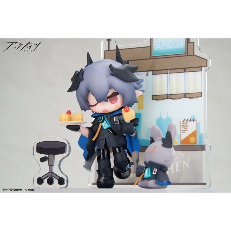 Arknights-beeldje PVC Wil je een toetje? Mini Series logo's 10 cm    