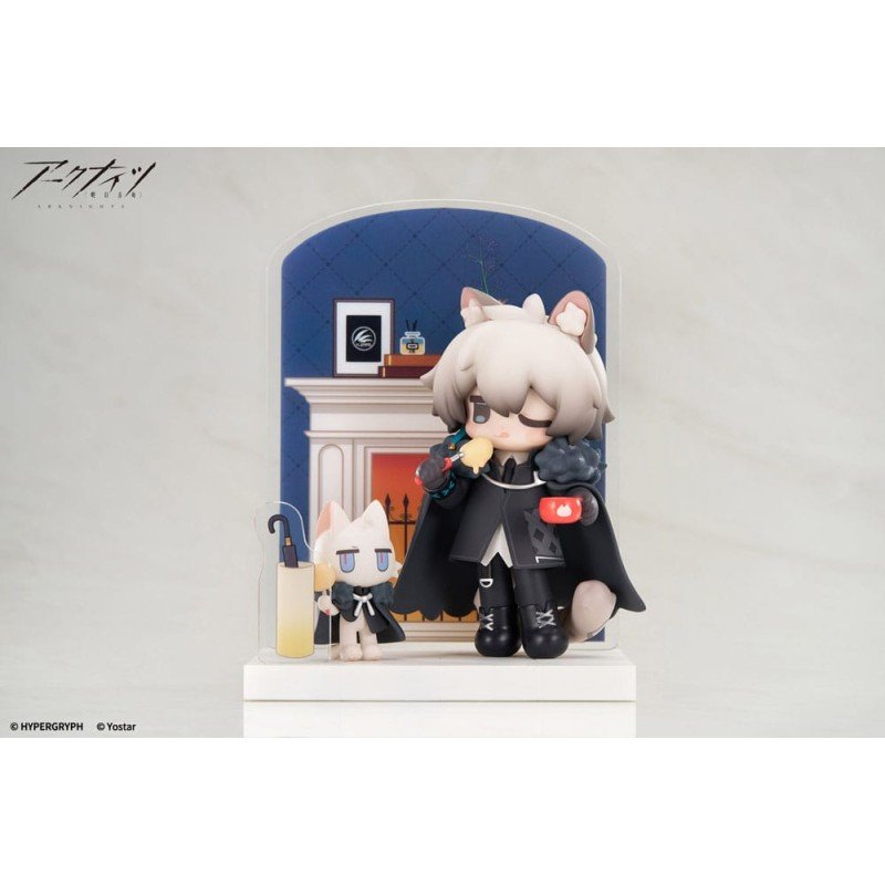 Arknights-beeldje PVC Wil je een toetje? Mini Series SilverAsh 10 cm    