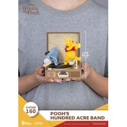 Winnie the Pooh Record Player Series PVC Figure Pooh's Hundred Acre Band 12cm