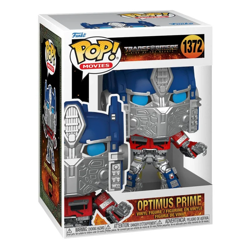 Transformers Rise of the Beasts Figurine Funko POP! Movies Vinyl Optimus Prime 9 cm | 889698639538