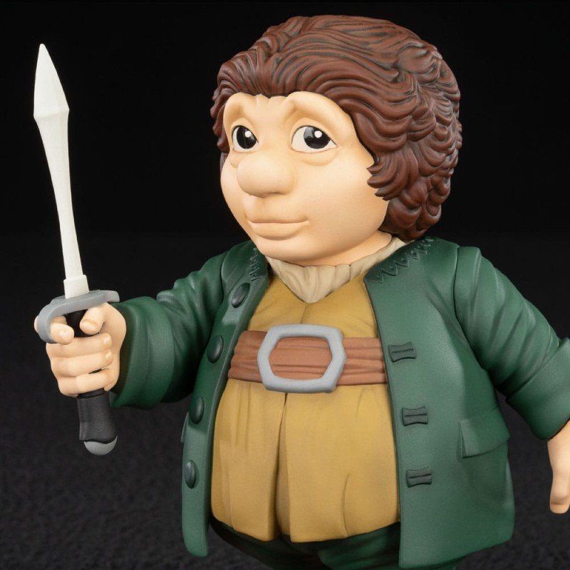 De Hobbit Actiefiguur Vinyl Bilbo Balings 15 cm