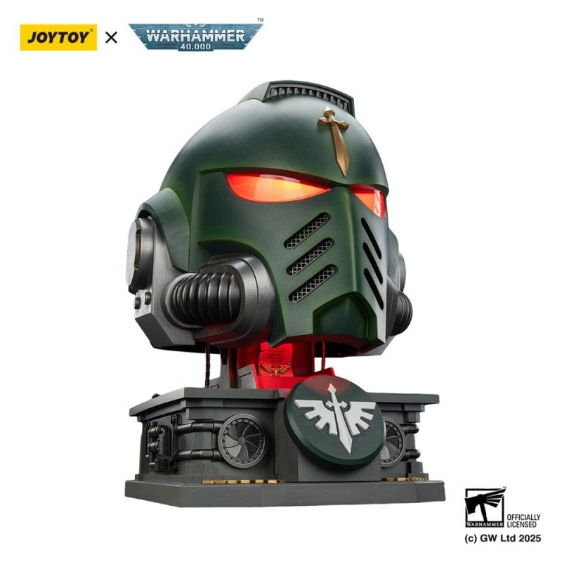 Warhammer 40.000: Dark Angels MkX Helm & Displaystandaard 44 cm