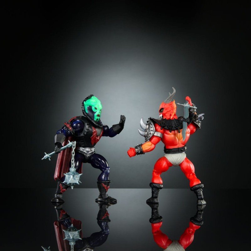 Masters of the Universe x Stranger Things Origins 2-pack Hordak & Hellfire-Man 14cm figuren