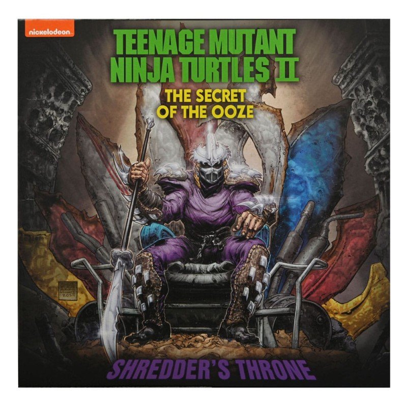 Teenage Mutant Ninja Turtles 2: Secret of the Ooze diorama Shredder's Throne 27 cm 