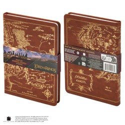 De Lord of the Rings Dagboekkaart van Midden-aarde 240 pagina's