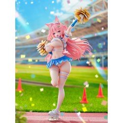 Originele personagebeeldje 1/5 Kemomimi Cheer Girl illustratie door Yatanuki Kei 35 cm     