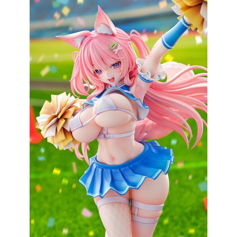 Originele personagebeeldje 1/5 Kemomimi Cheer Girl illustratie door Yatanuki Kei 35 cm     