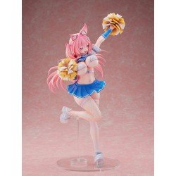 Originele personagebeeldje 1/5 Kemomimi Cheer Girl illustratie door Yatanuki Kei 35 cm     