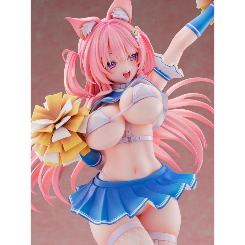 Originele personagebeeldje 1/5 Kemomimi Cheer Girl illustratie door Yatanuki Kei 35 cm     