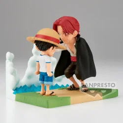 One Piece - PVC Figurine World Collectable Figure Log Stories - Monkey.D.Luffy & Shanks 7 cm | 4983164883022