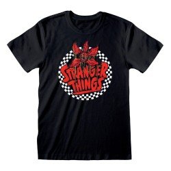 Stranger Things Geruite Cirkel T-shirt (S)