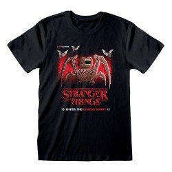 Stranger Things T-shirt 8 bit ondersteboven (L)