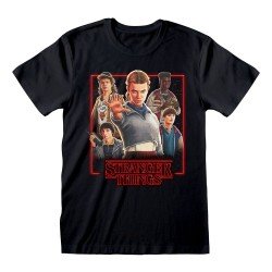 Stranger Things T-shirtpersonages in gloeiende doos (S)