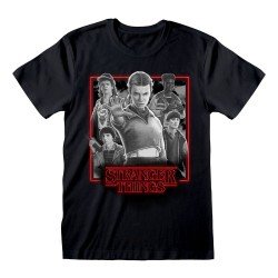 Stranger Things T-Shirt Group Artwork One Last Strange Adventure Colour (M)