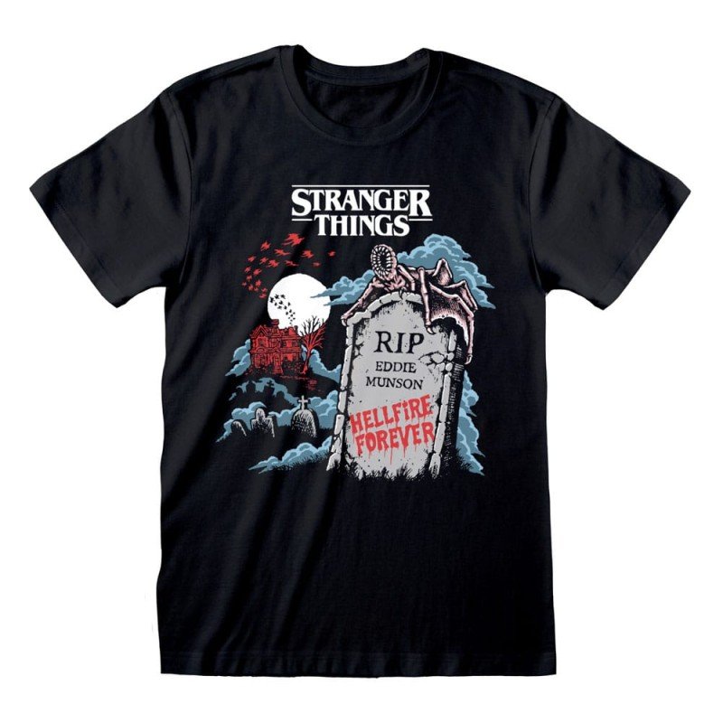 Stranger Things T-Shirt RIP Eddie (L)