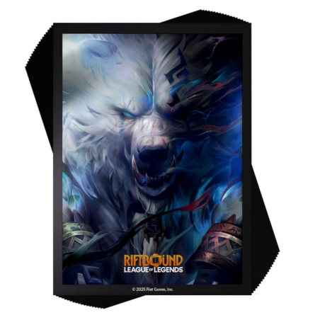Riftbound: League of Legends TCG : Origins - Art Sleeves (100 Sleeves) - Volibear