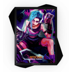 Riftbound: League of Legends TCG : Origins - Art Sleeves (100 Sleeves) - Jinx