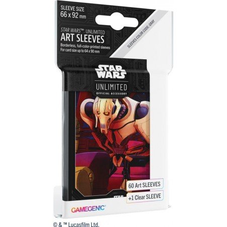 Gamegenic - Star Wars: Unlimited - Art Sleeves - General Grievous