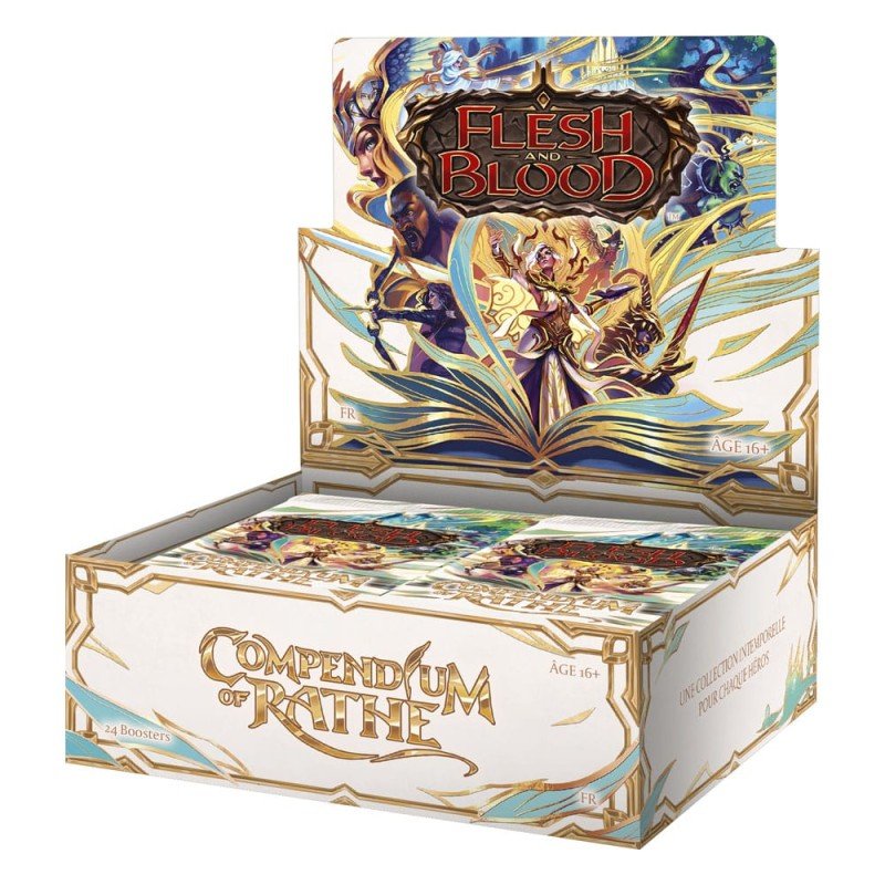 Flesh and Blood TCG Compendium of Rathe Display Booster Stand (24) *French*