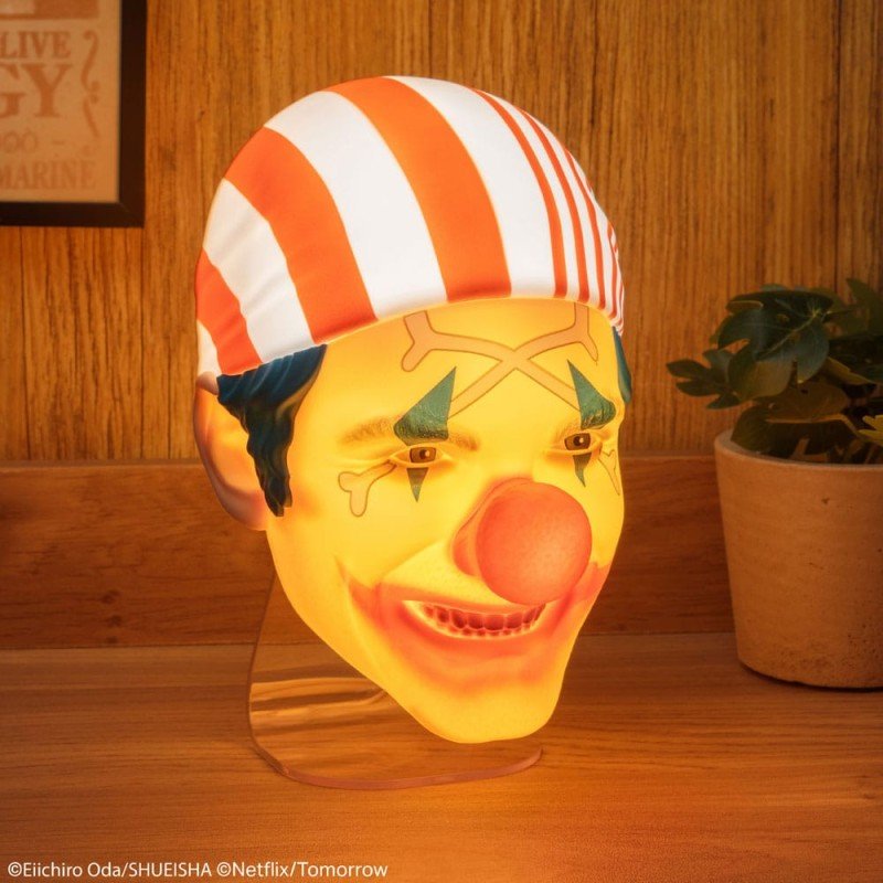 One Piece 3D LED Buggy Mask Lamp