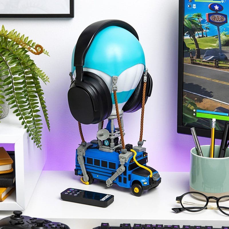 Fortnite Battle Bus diorama lamp