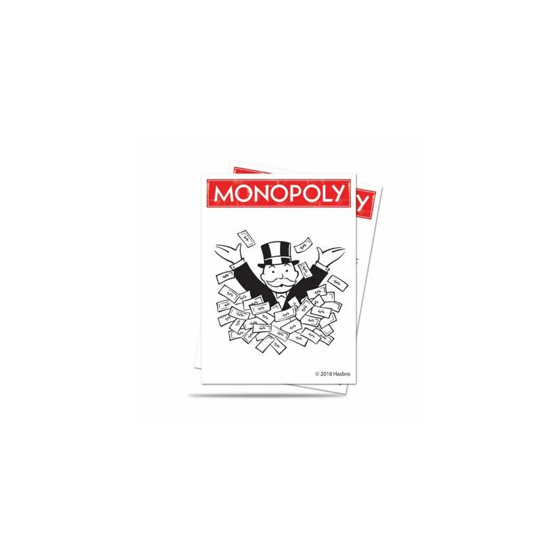 UP - Deck Protector Sleeves - Monopoly V3 (100 Sleeves) | 074427858216