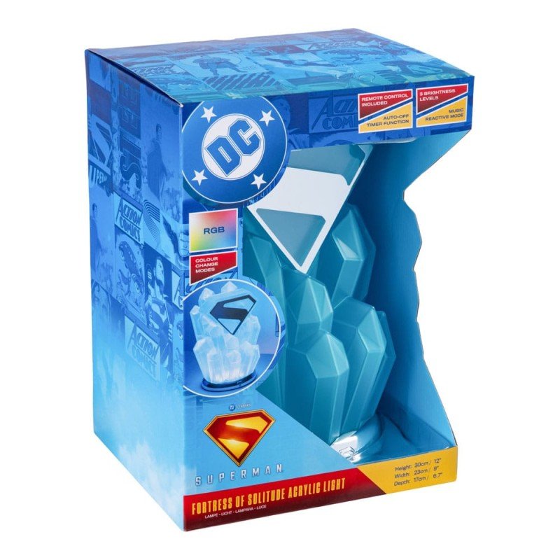 DC Comics Superman Fortress of Solitude-lamp