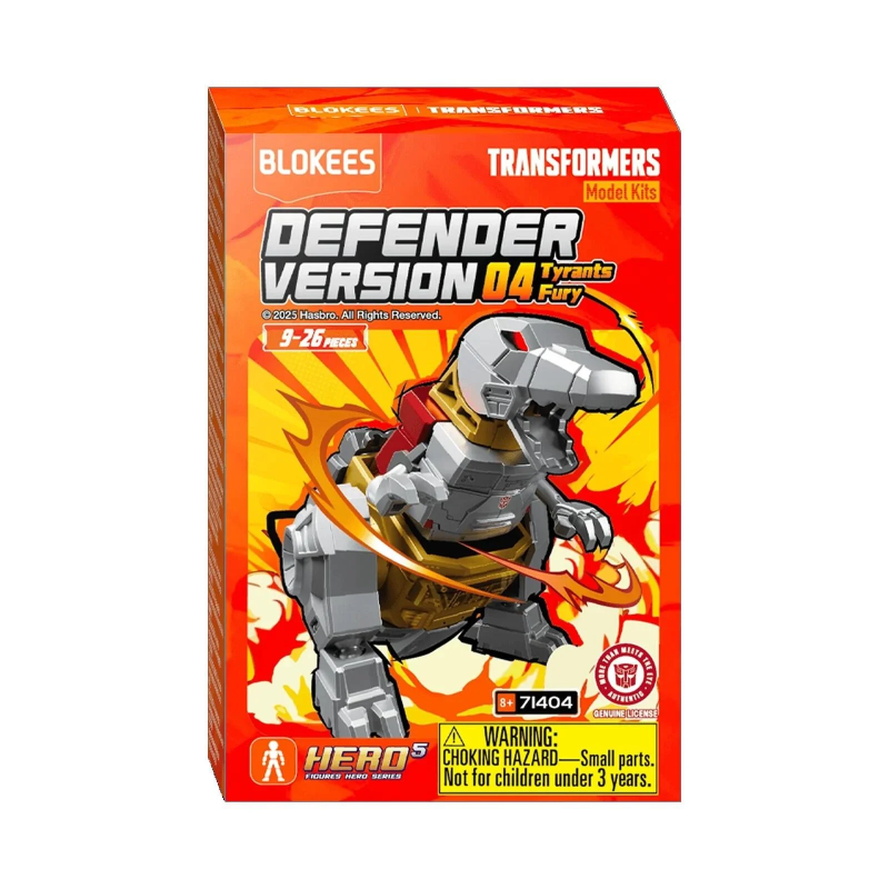 Transformers - Blokees Mystery Box - Defender Version 04 Tyrants Fury