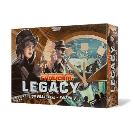 jeu : Pandemic Legacy - Saison 0
éditeur : Zman Games
version française