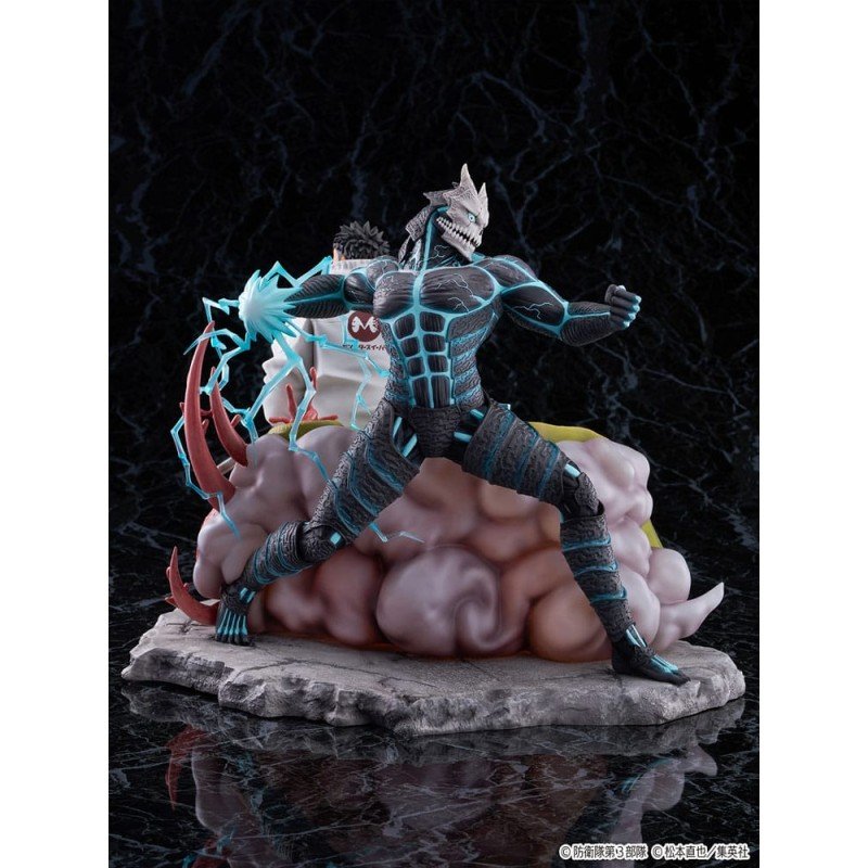 Kaiju nr.8 beeldje PVC SHIBUYA SCRAMBLE FIGUUR 1/7 Kaiju nr. 8 & Kafka Hibino 29 cm   