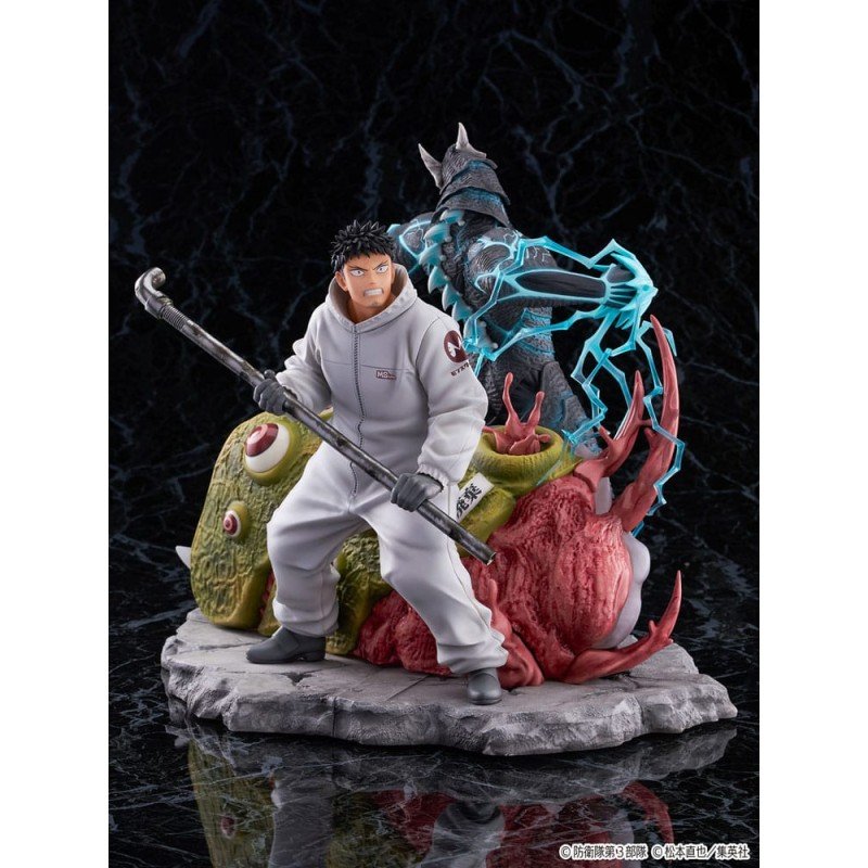 Kaiju No.8 statuette PVC SHIBUYA SCRAMBLE FIGURE 1/7 Kaiju No.8 & Kafka Hibino 29 cm   