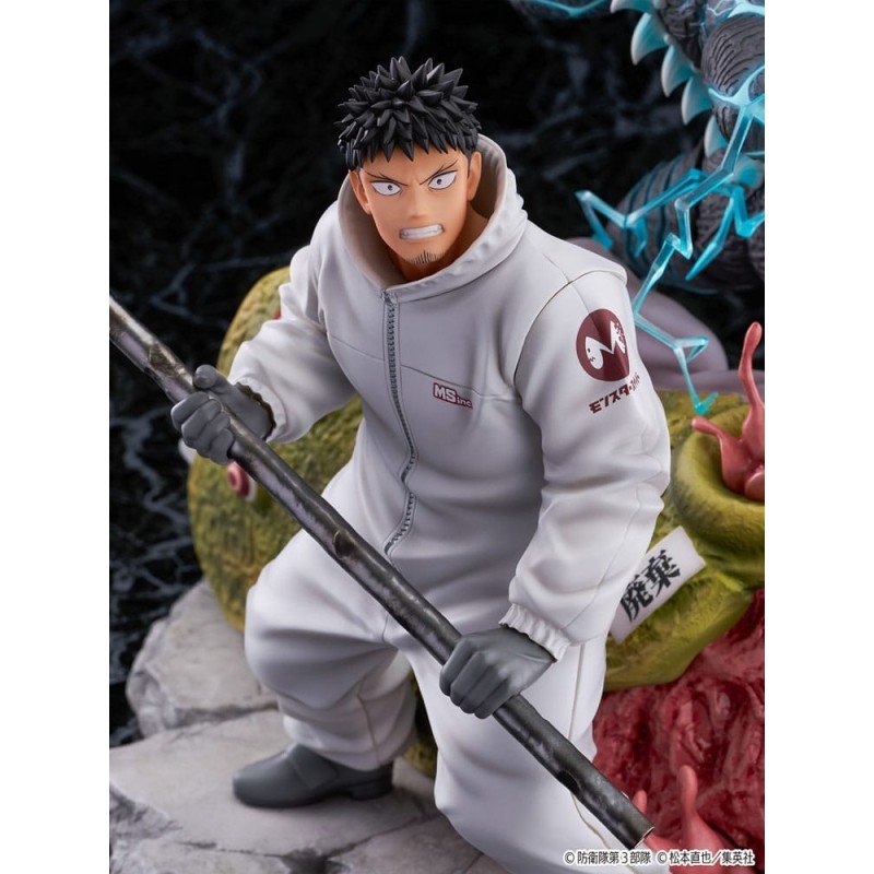 Kaiju nr.8 beeldje PVC SHIBUYA SCRAMBLE FIGUUR 1/7 Kaiju nr. 8 & Kafka Hibino 29 cm   