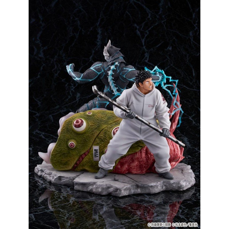 Kaiju nr.8 beeldje PVC SHIBUYA SCRAMBLE FIGUUR 1/7 Kaiju nr. 8 & Kafka Hibino 29 cm   