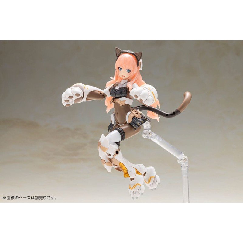 Frame Arms Girl figurine Plastic Model Kit Durga I Cat Armor Ver. Calico 16 cm       