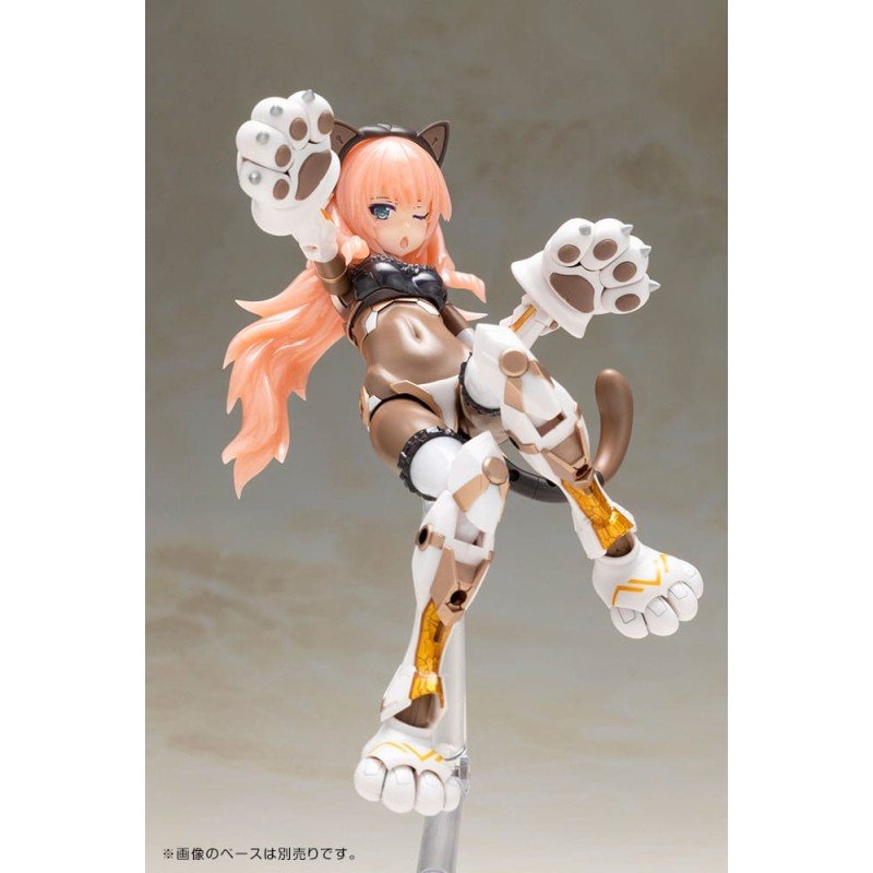 Frame Arms Girl figurine Plastic Model Kit Durga I Cat Armor Ver. Calico 16 cm       